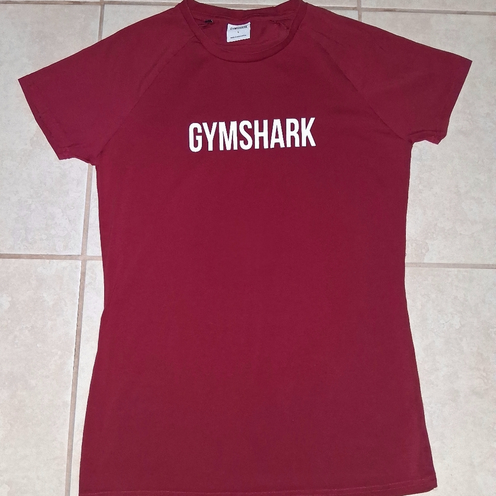 Gymshark Muscle Fit T-shirt Large (Maroon)